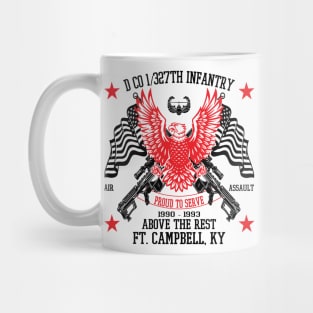 Above The Rest Military T Shirt Mug